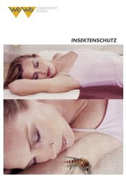 INSEKTENSCHUTZ DIE IDEALE LÖSUNG! - K+K Sonnenschutz ...