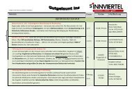 Aktivität Dauer Kosten Info/Buchung DER NATUR AUF DER SPUR