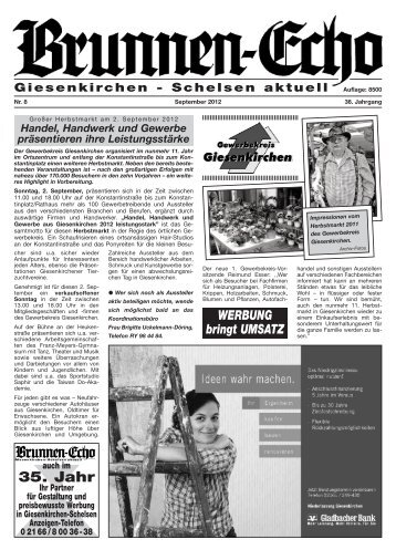 35. Jahr - beim Heimatverein Giesenkirchen-Schelsen-Meerkamp