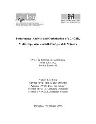 Performance Analysis and Optimisation of a 2.4GHz, Multi-Hop ...