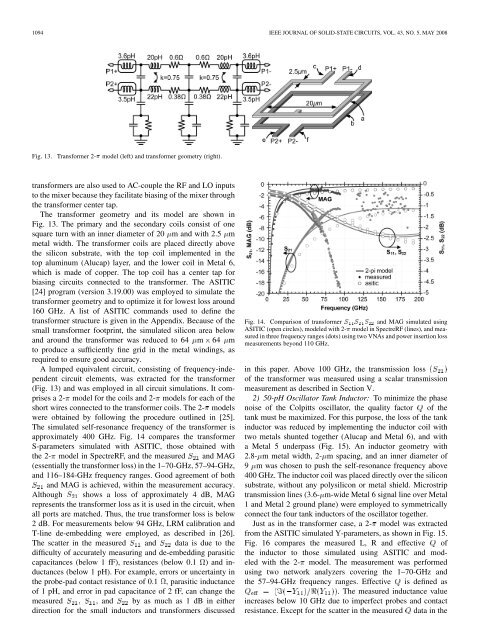 165-GHz Transceiver in SiGe Technology - Computer Engineering ...