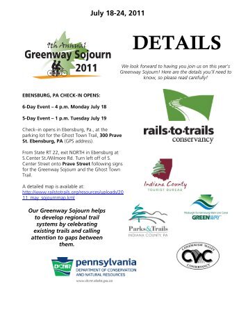 new for 2011 - Rails-to-Trails Conservancy