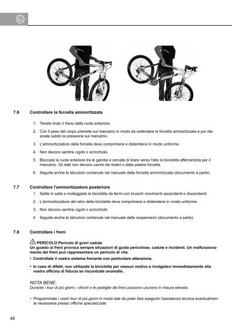 Manuale d'istruzioni - Ghost Bikes