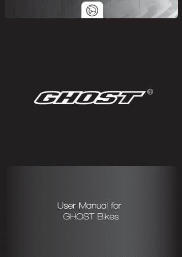 User Manual for GHOST Bikes - Evans Cycles