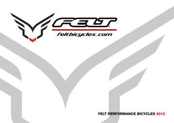 FELT PERFORMANCE BICYCLES 2012 - Van Der Wal