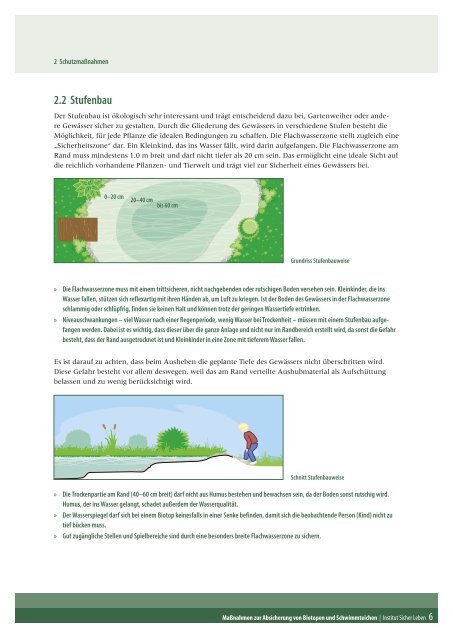 Absicherung von Biotopen und Schwimmteichen - Initiative Sichere ...