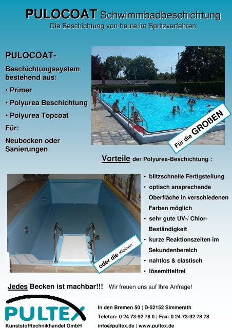 PULOCOAT-Schwimmbadbeschichtung-Flyer - Pultex ...