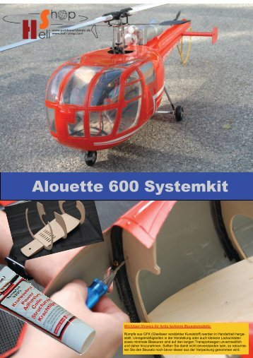 Alouette 600 Systemkit - Heli Shop