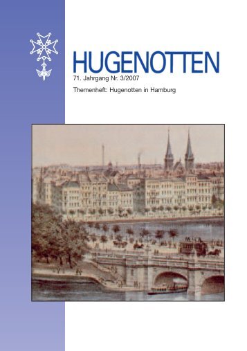 Hugenotten in Hamburg - Deutsche Hugenotten-Gesellschaft eV
