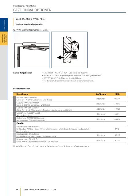 Einbauinformation GEZE - Jotec24