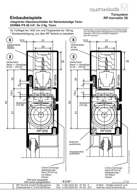 Anwendungsbeispiele - RP Technik