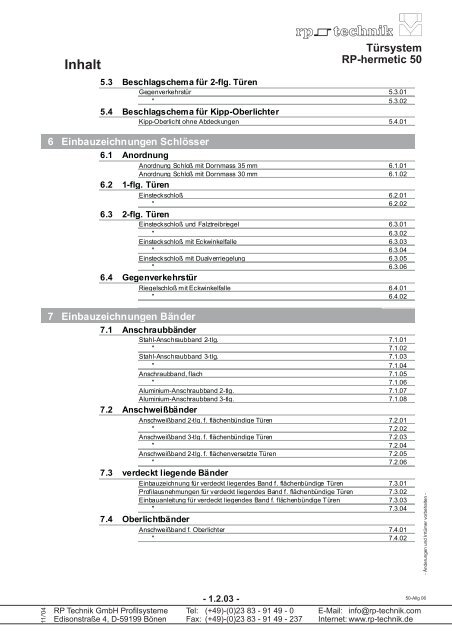 Anwendungsbeispiele - RP Technik