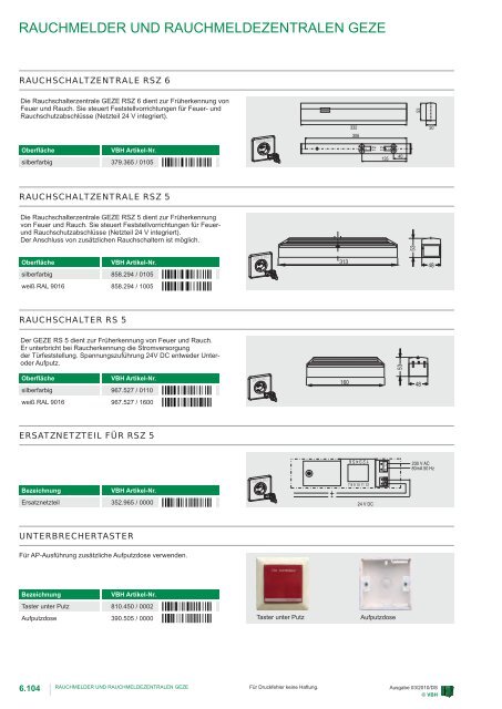 VBH Katalog Tür