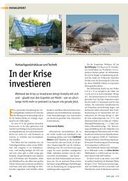 In der Krise investieren - Plonka GmbH
