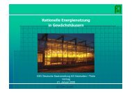 Rationelle Energienutzung in Gewächshäusern - GEFOMA GmbH