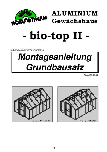 bio-top II - Hoklartherm