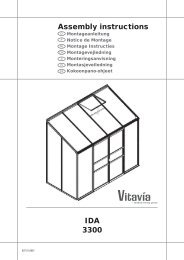 IDA 3300 Assembly instructions