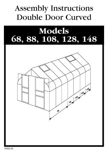 Models 68, 88, 108, 128, 148