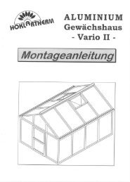 vario ii (pdf) - Hoklartherm