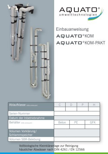 AQUATO®KOM - AQUATO Umwelttechnologien GmbH Herford