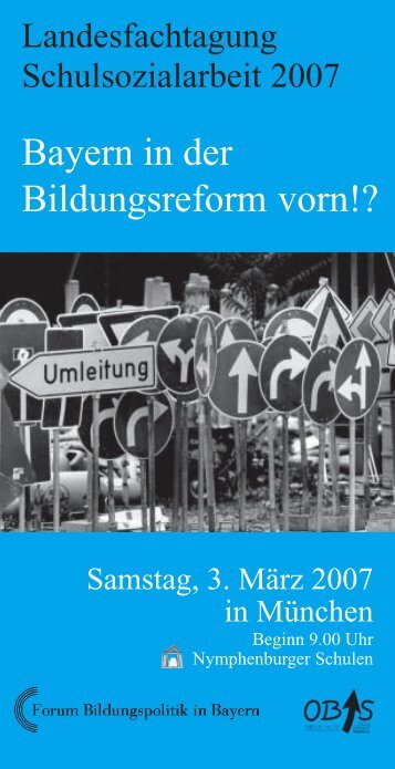 Veranstaltungsort - Forum Bildungspolitik