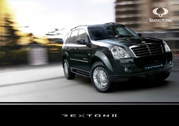 SsangYong REXTON II - Katalog zum Download [PDF]