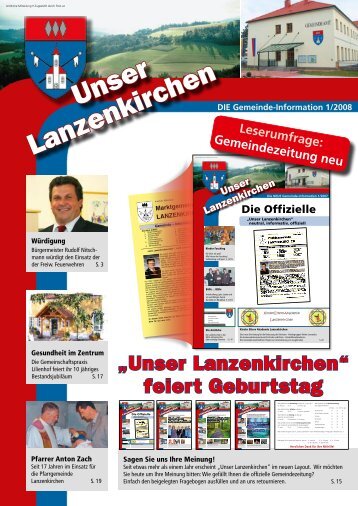 Gemeinde-Info 1/2008 - Lanzenkirchen