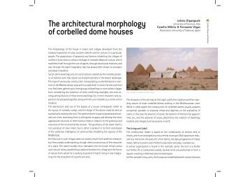 The architectural morphology of corbelled dome houses