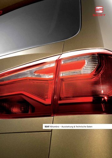 SEAT Alhambra – Ausstattung & Technische Daten