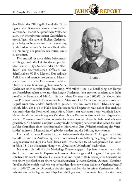 jahn report jahn report - Friedrich-Ludwig-Jahn-Gesellschaft