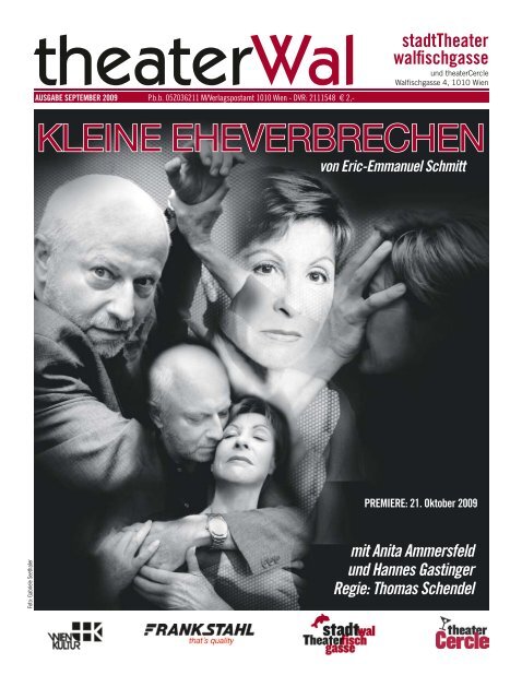 mit Anita Ammersfeld und Hannes Gastinger Regie: Thomas Schendel