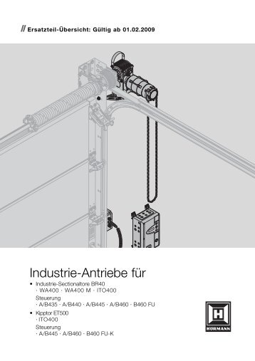 Industrie-Antriebe für - Hörmann