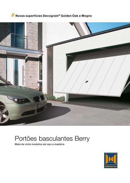 Portões basculantes Berry - EIRINHAS - Portas e Automatismos, Lda