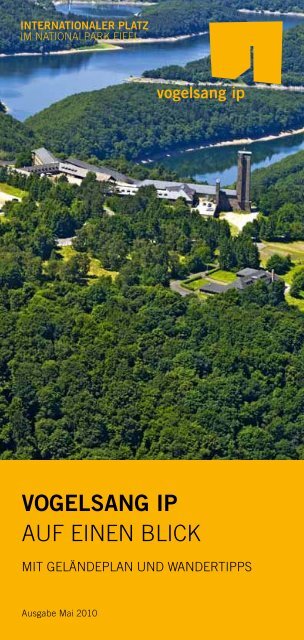 VOGELSANG IP AUF EINEN BLICK - Nationalpark Eifel