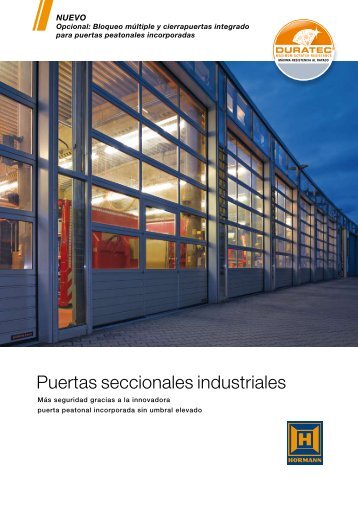 Puertas seccionales industriales - Hormann.es