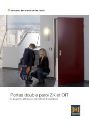 Portes double paroi ZK et OIT - Hormann.fr