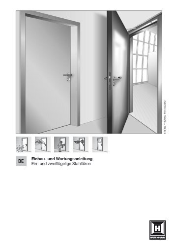 Einbau- und Wartungsanleitung Ein - Hörmann