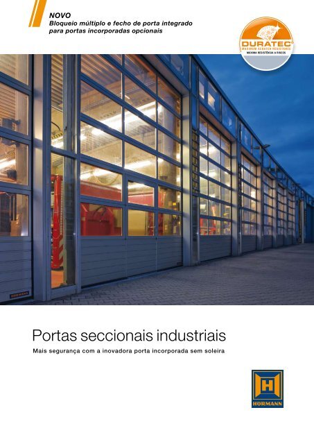 Portas seccionais industriais - Hörmann Portugal