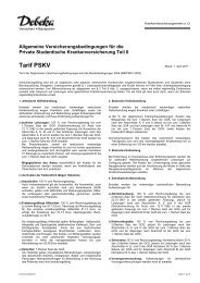 Merkblatt Zur Anwartschaft Auf Versicherungsschutz In Der Debeka
