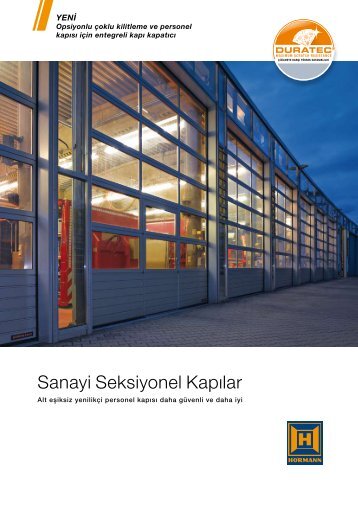 Sanayi Seksiyonel Kapılar - Hörmann