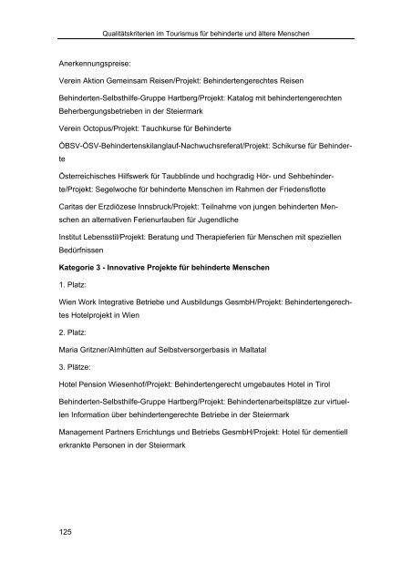 Qualitätskriterien im Tourismus - DSFT Deutsches Seminar für ...