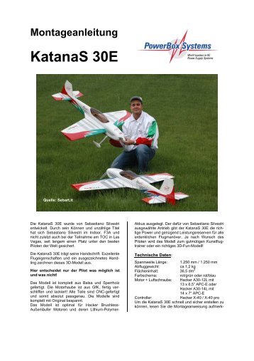 Montageanleitung KatanaS 30E - DMT