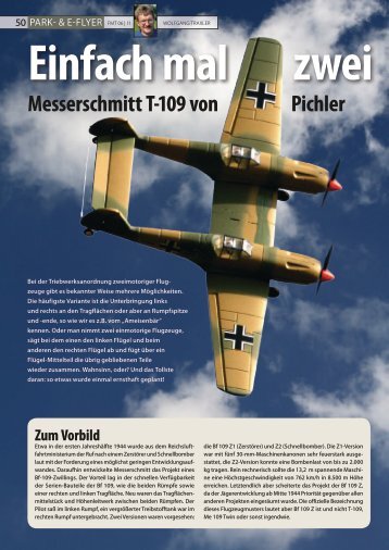 Messerschmitt T-109 von Pichler Zum Vorbild