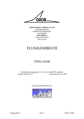 FLUGHANDBUCH - Streckenflug.at