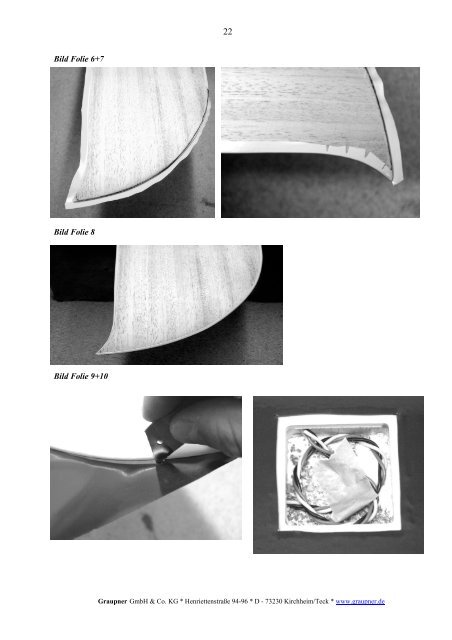 Bauanleitung - TANGENT - Modelltechnik