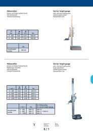 Höhenreißer Vernier height gauge Höhenreißer Vernier height gauge