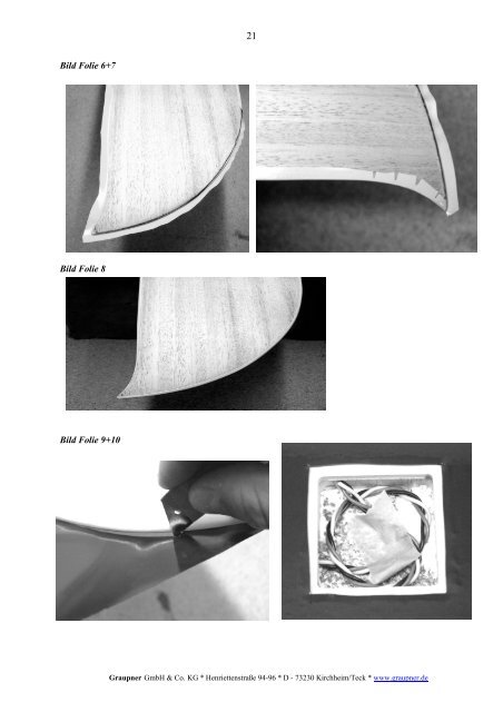 Bauanleitung - TANGENT - Modelltechnik