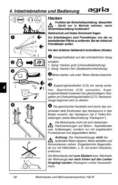 Betriebsanleitung für agria - DENNIG KFZ GmbH & Co. KG