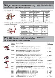 Preisliste Aldo Biagioli - lozeman