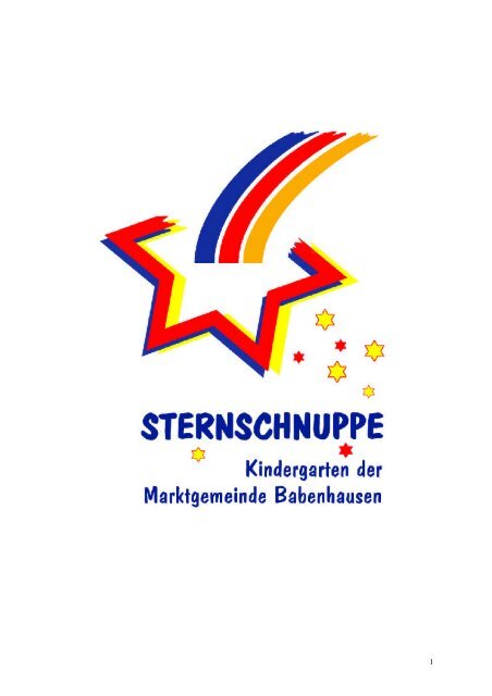  Foto zu Konzeption Kindergarten Sternschnuppe 2007-2008 